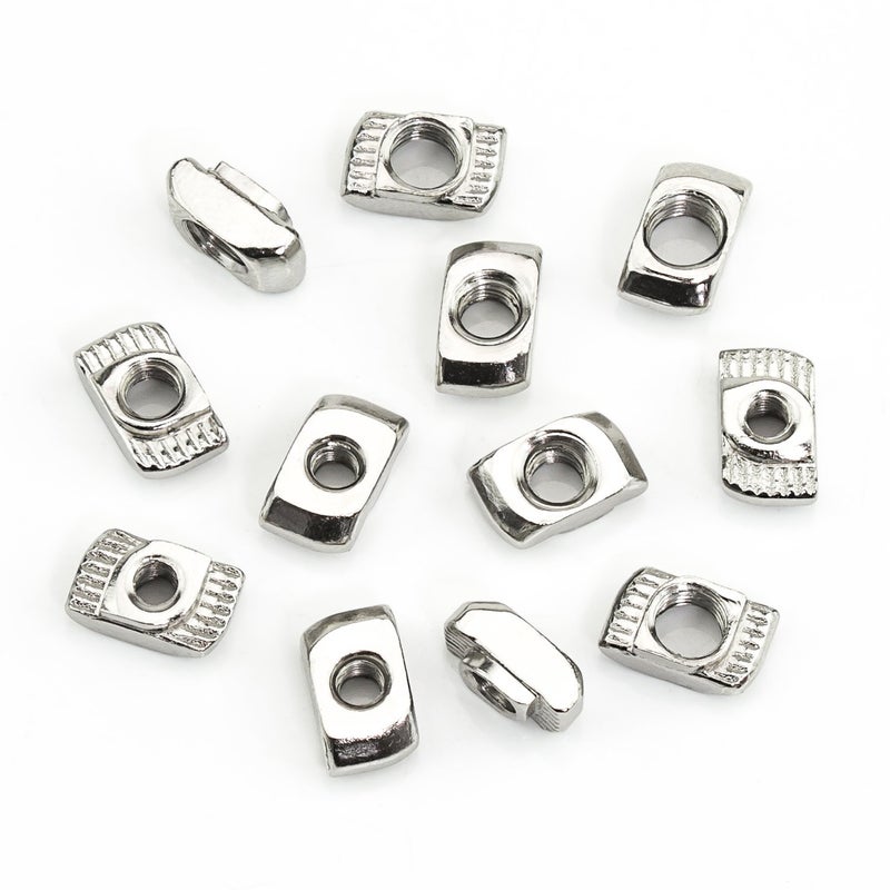 Sutemribor 160 Pieces 2020 Series T Nuts, M3 M4 M5 T Slot Nut Hammer Head Fastener Nut for Aluminum Profile - Image 5